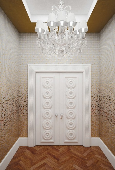 Мозаика из стекла в интерьере