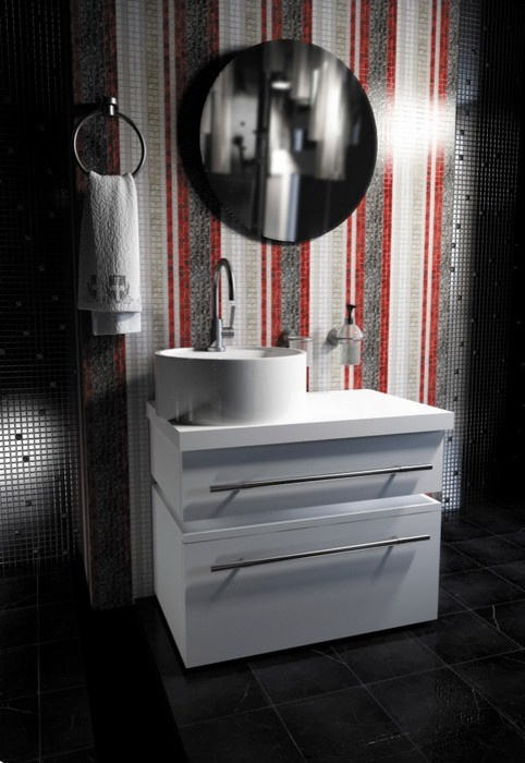 Мозаика из стекла в интерьере