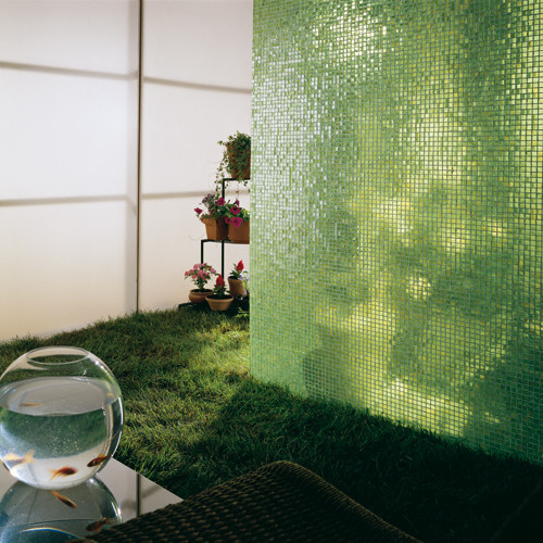 Мозаика из стекла в интерьере