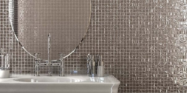 Мозаика из стекла в интерьере