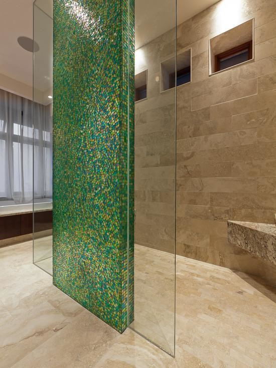 Мозаика из стекла в интерьере