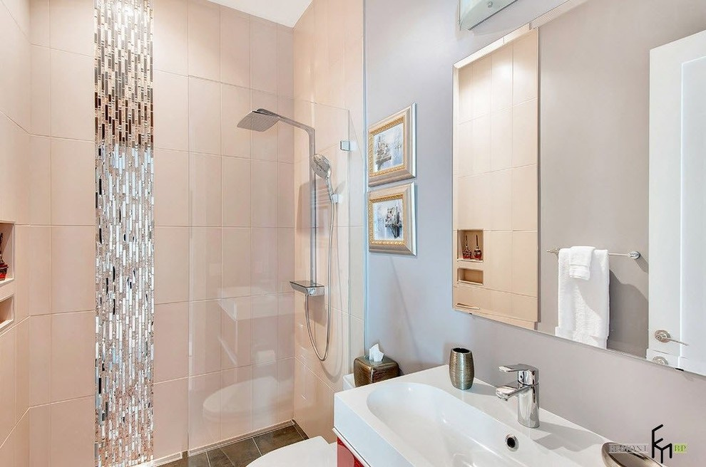 Мозаика из стекла в интерьере