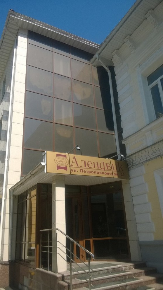 Обложка проекта: Преобразили здание администрации "АЛЕНДВИК".г.Пермь
