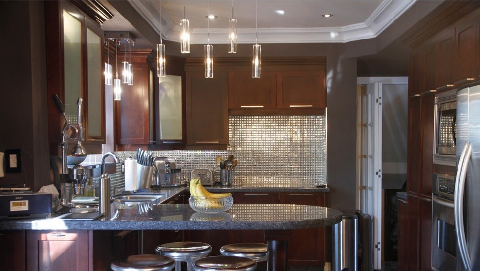 Мозаика из стекла в интерьере