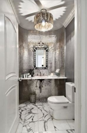 Мозаика из стекла в интерьере