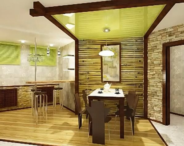 Обложка проекта: Двухуровневые потолки с подсветкой