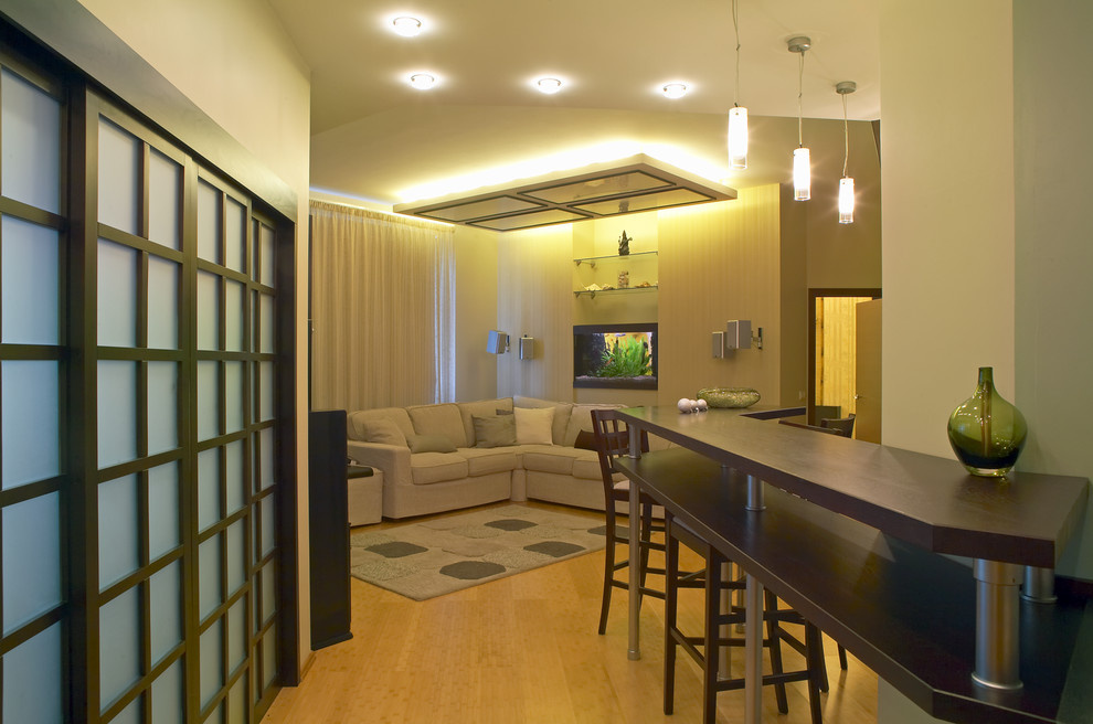 Квартира в Москве в Шмитовском пр. в восточном стиле. Для семьи из 2-х человек