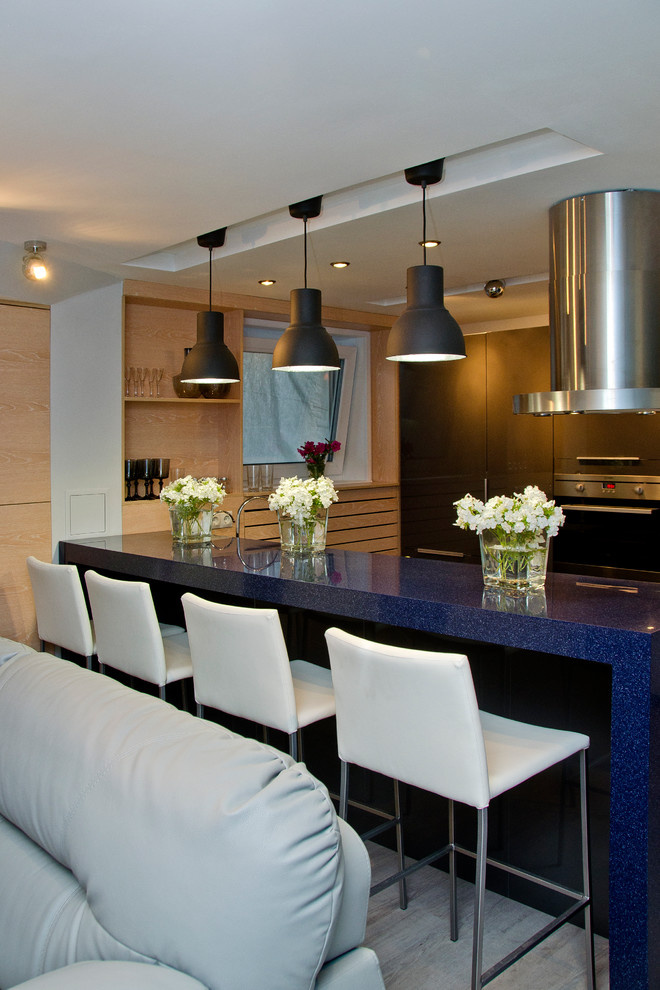 Обложка проекта: кухня-гостиная из бывшего гаража