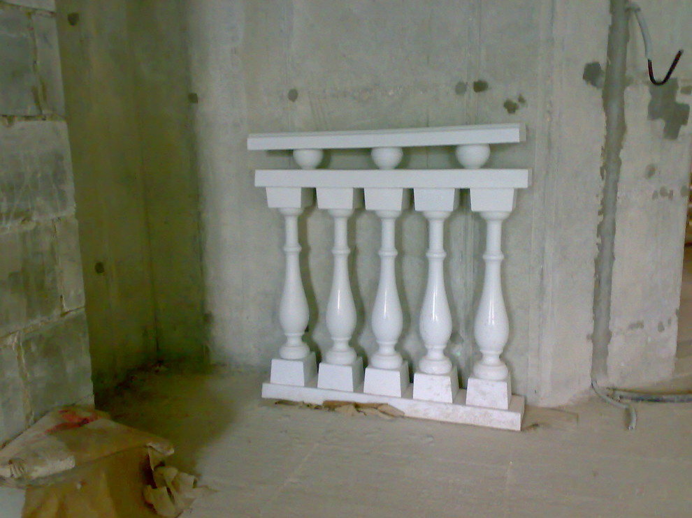 Подобрали вот такой набор элементов балюстрады