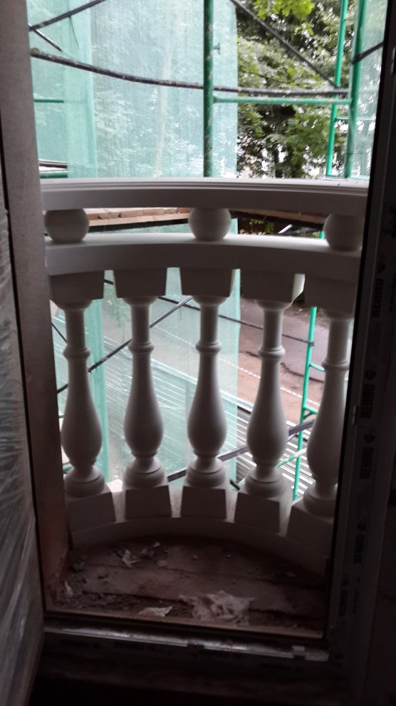 Радиусная балюстрада