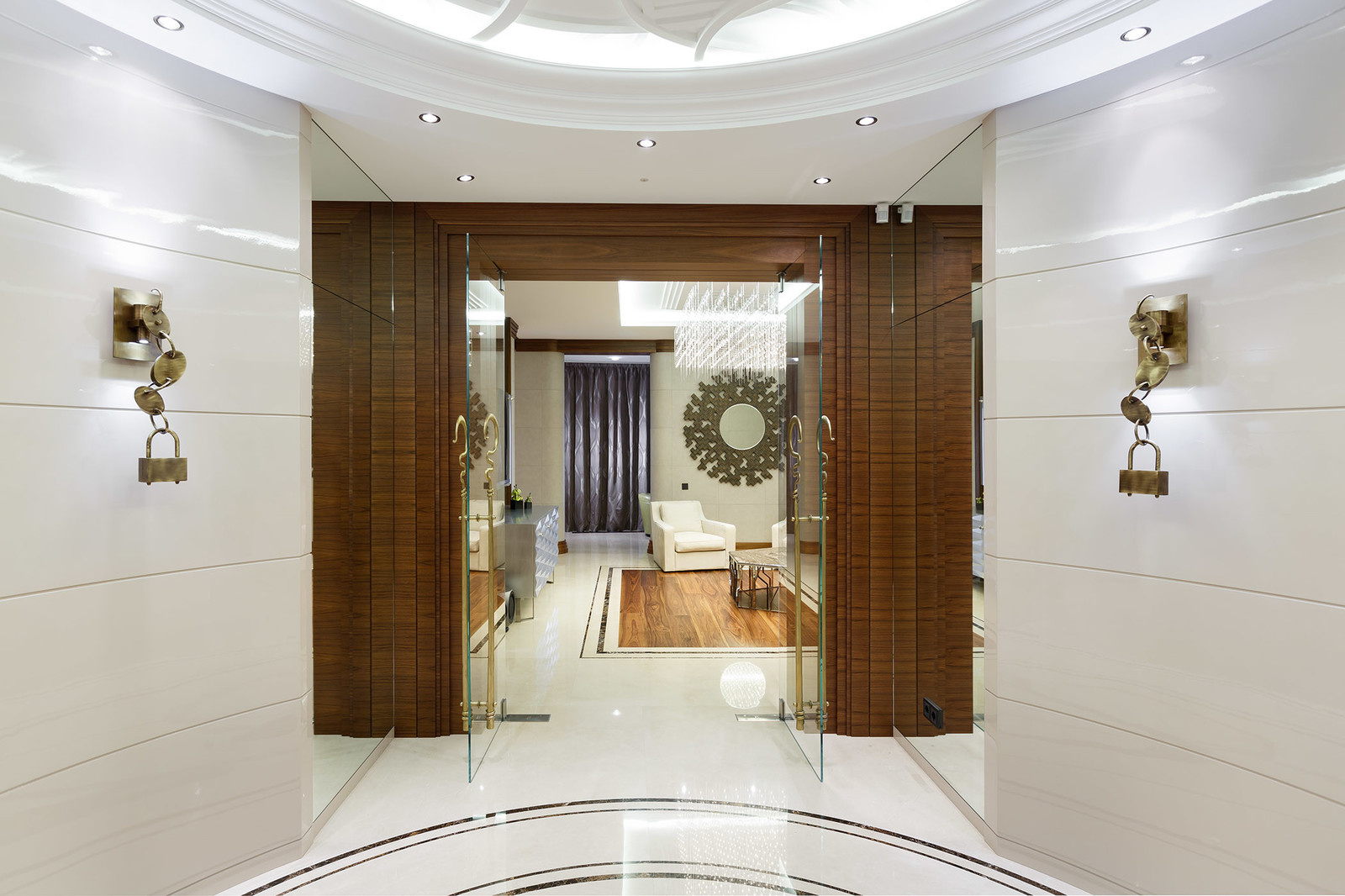 Стеклянные перегородки в квартире