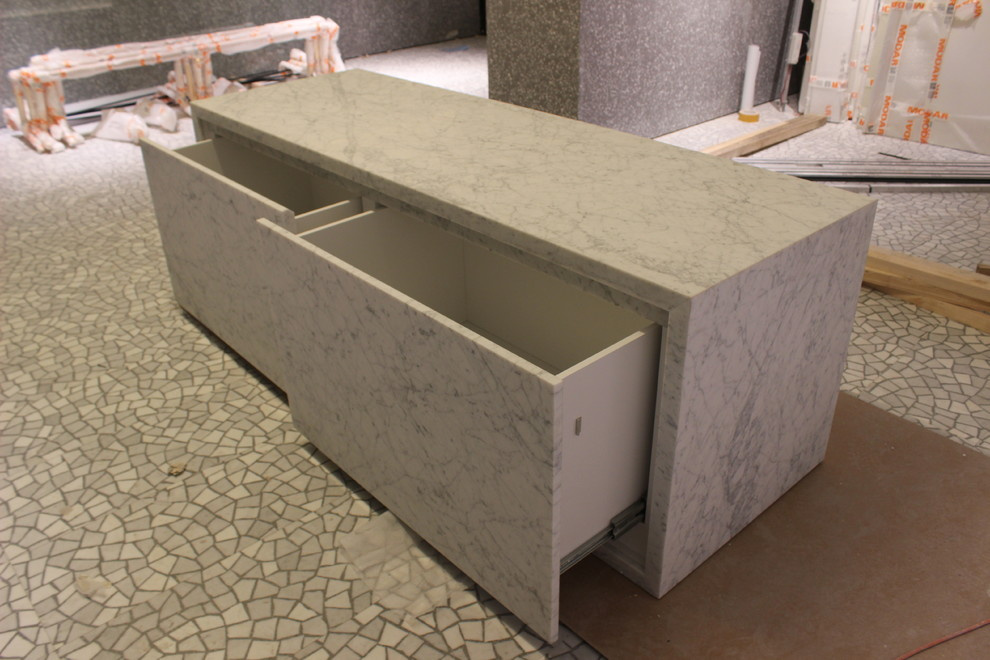 Комплексное ведение работы по искусственному камню в бутике Nevsky 152 Babochka