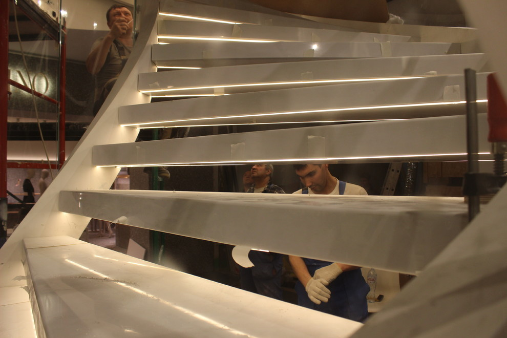 Комплексное ведение работы по искусственному камню в бутике Nevsky 152 Babochka