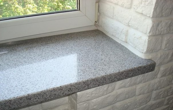 Подоконники из искусственного камня