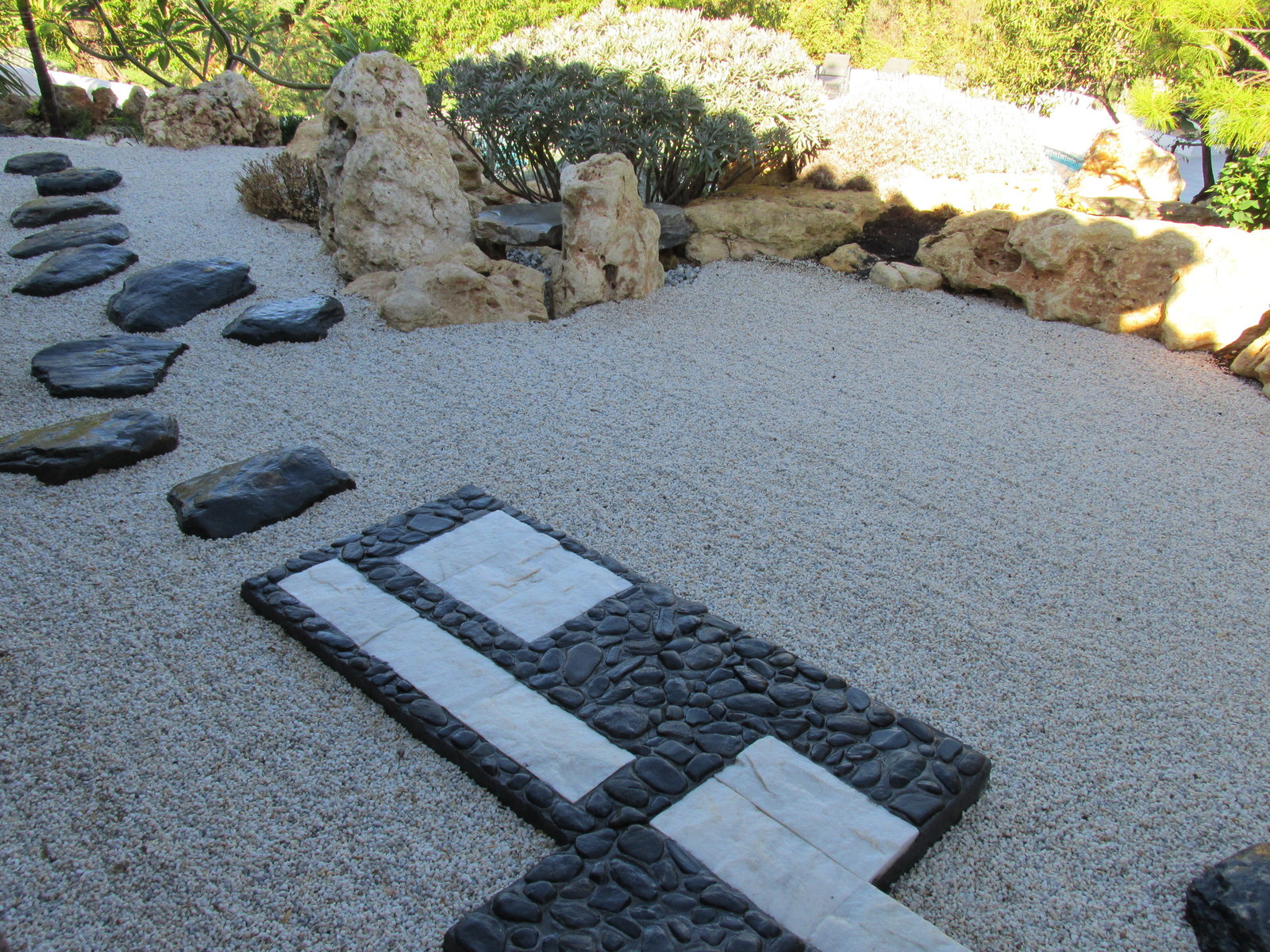 Garden design for villa in Spain