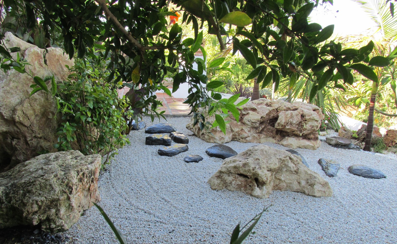 Garden design for villa in Spain