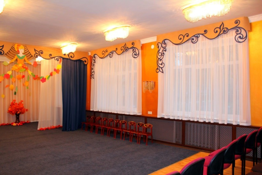 Обложка проекта: Оформление зала в детском садике