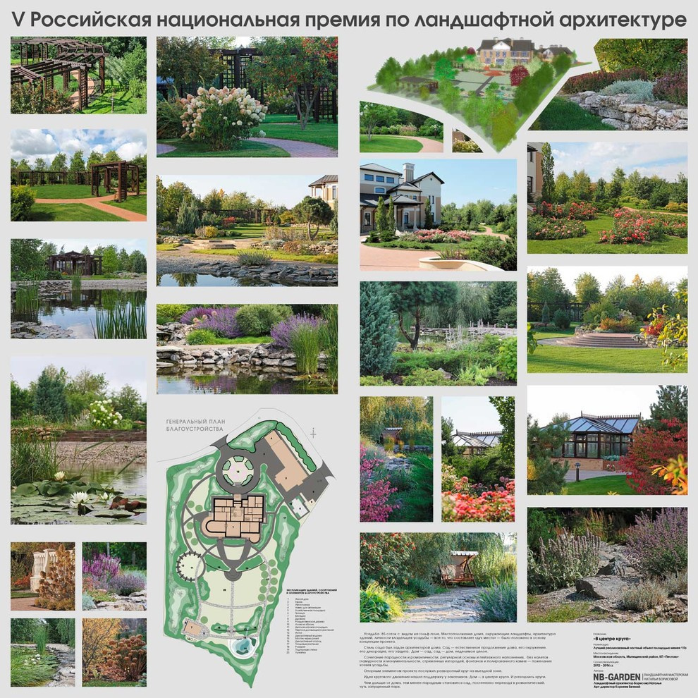 В центре круга