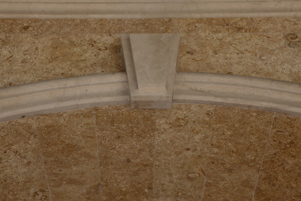 Облицовка природным камнем фасада №15