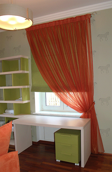 Оформление шторами в детских комнатах