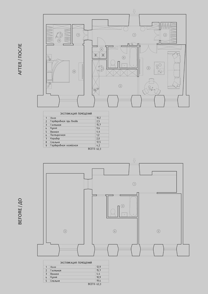 Обложка проекта: "P" apartments