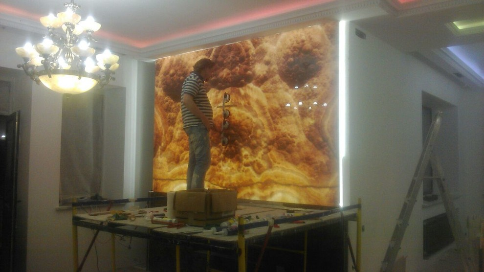 Обложка проекта: Оникс с подсветкой