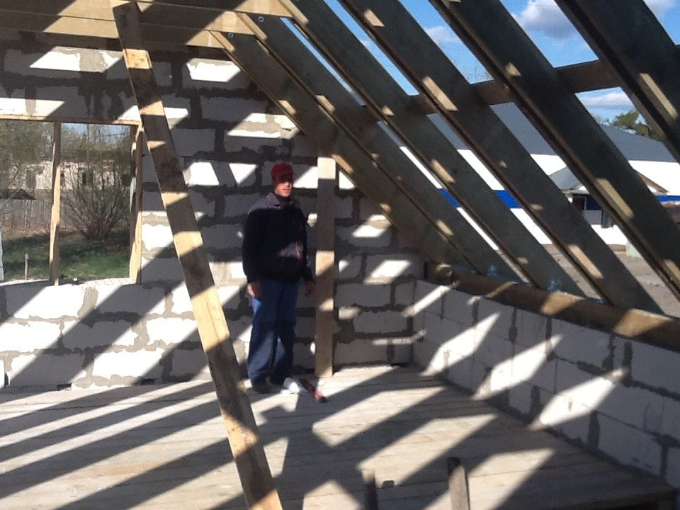 Жилой дом 6,0х9,0м из газоблоков