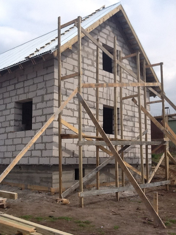 Жилой дом 6,0х9,0м из газоблоков