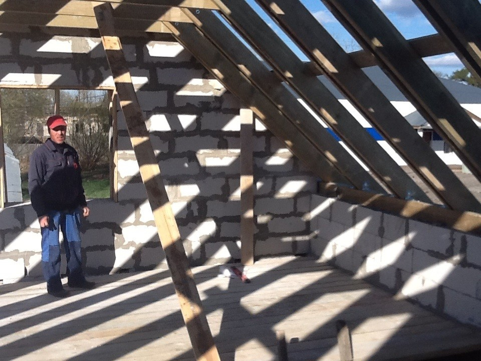 Жилой дом 6,0х9,0м из газоблоков