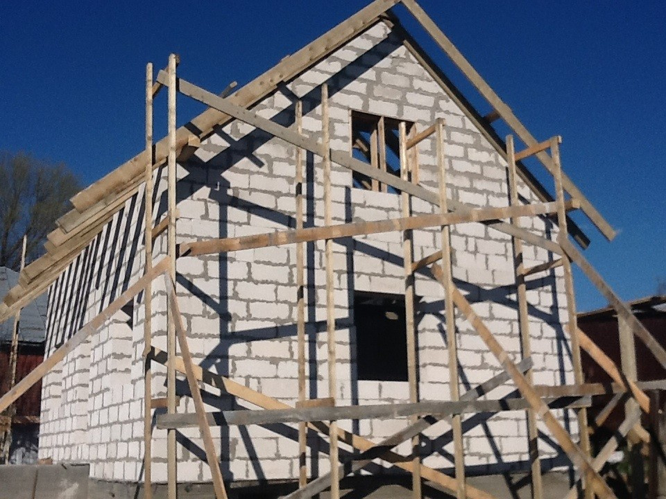 Жилой дом 6,0х9,0м из газоблоков