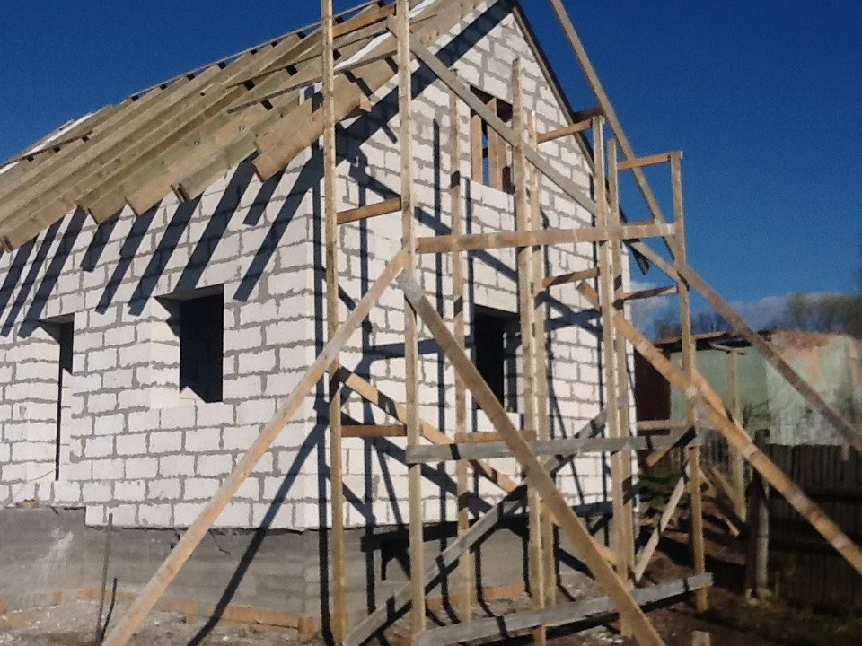 Жилой дом 6,0х9,0м из газоблоков