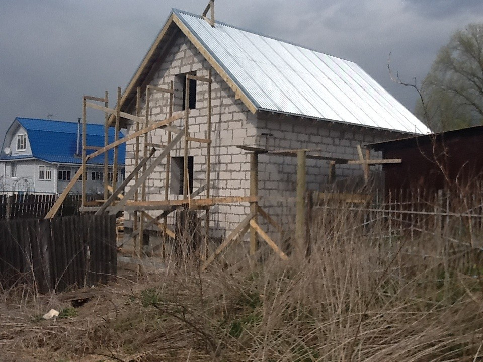 Жилой дом 6,0х9,0м из газоблоков