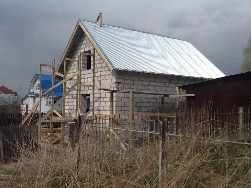 Жилой дом 6,0х9,0м из газоблоков