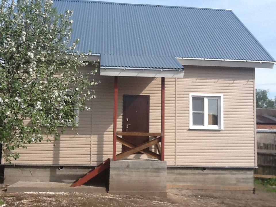 Жилой дом 6,0х9,0м из газоблоков