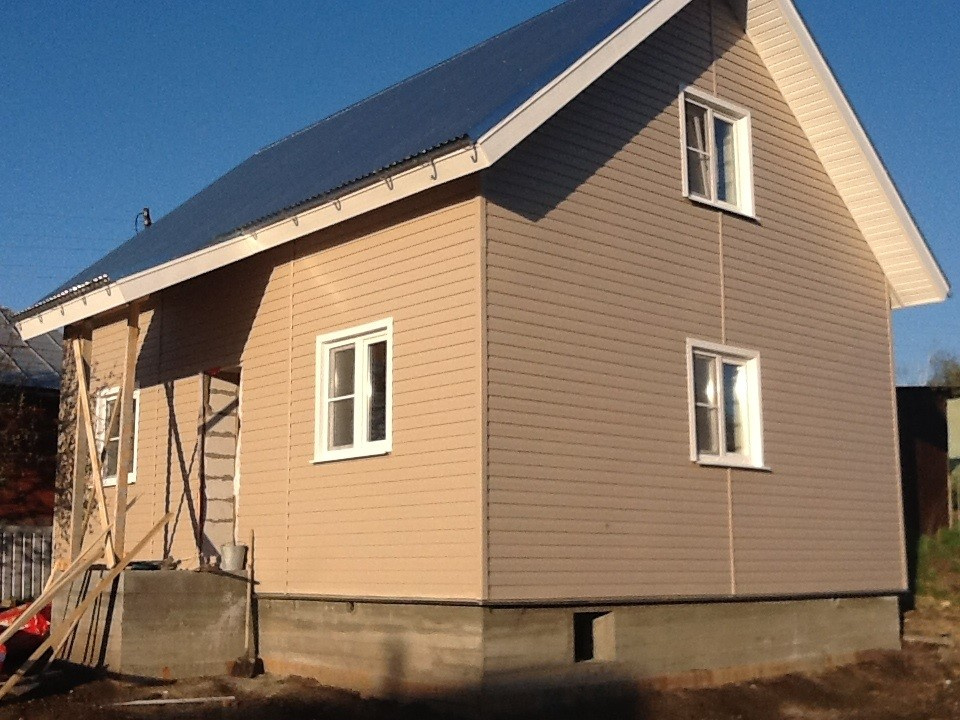 Жилой дом 6,0х9,0м из газоблоков