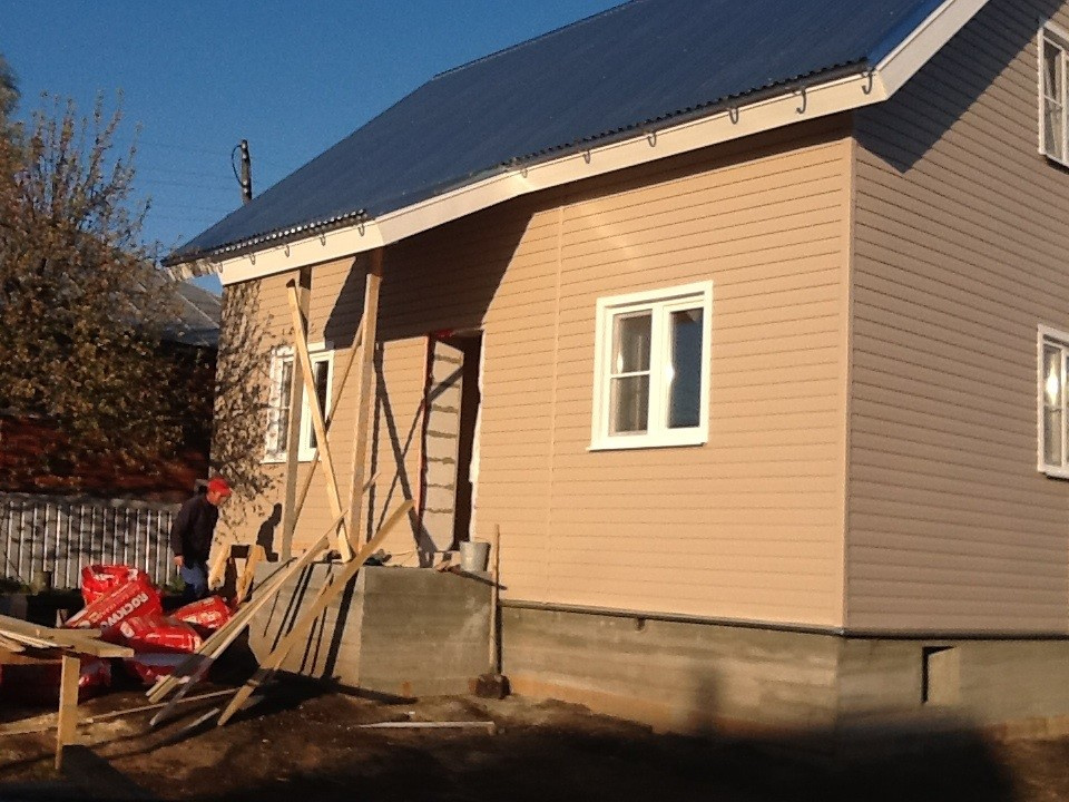 Жилой дом 6,0х9,0м из газоблоков