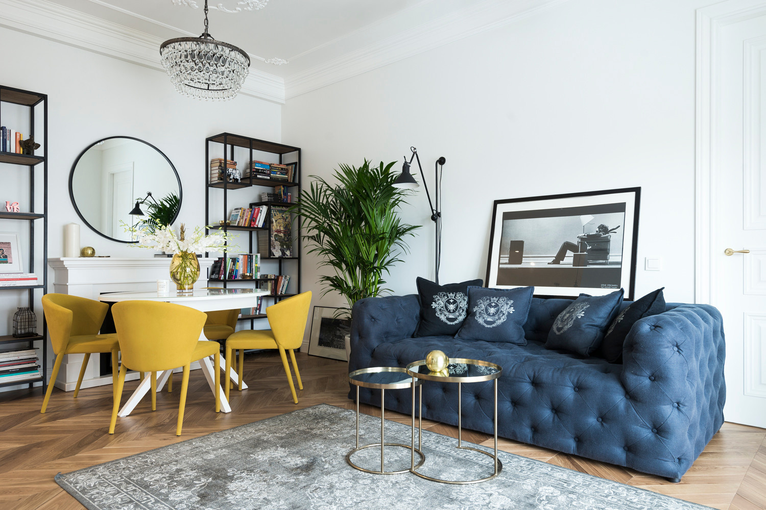 Квартира на Чистых прудах в эклектичной стилистике