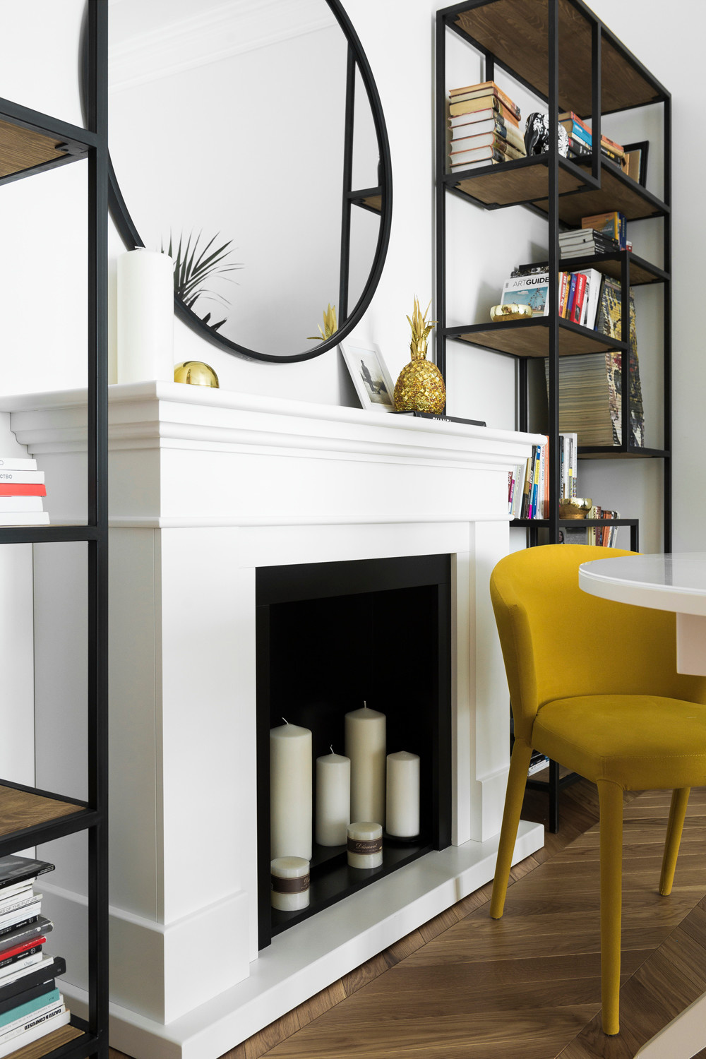 Квартира на Чистых прудах в эклектичной стилистике