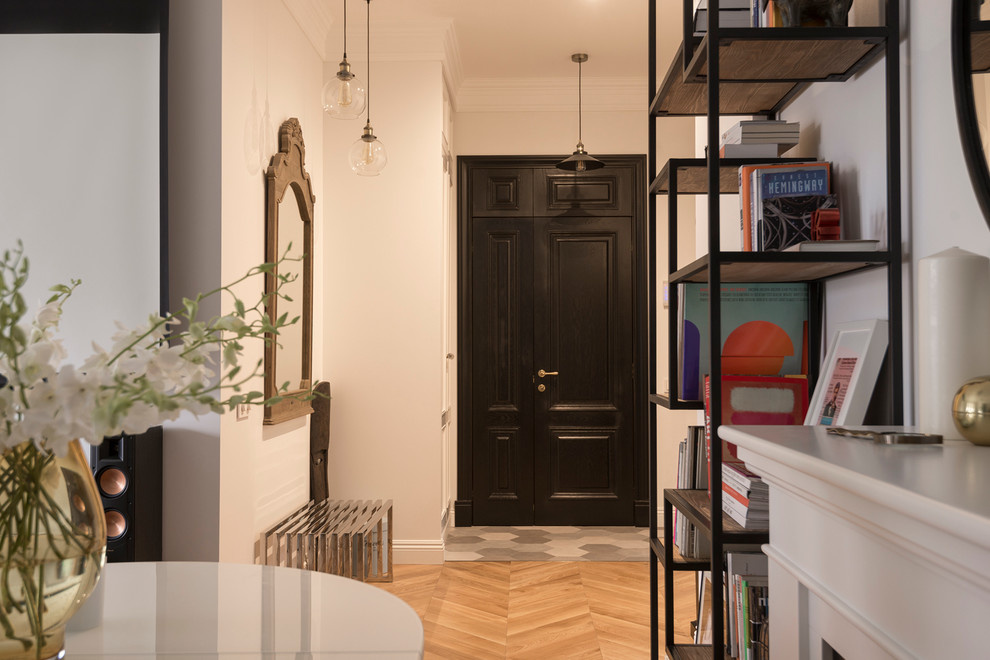 Квартира на Чистых прудах в эклектичной стилистике