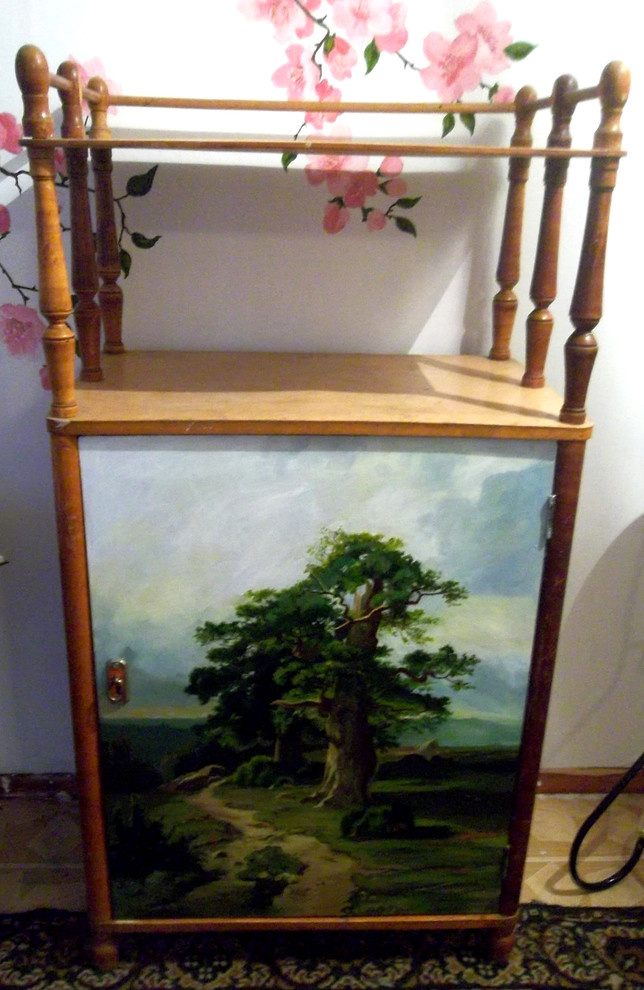 Этажерка с росписью