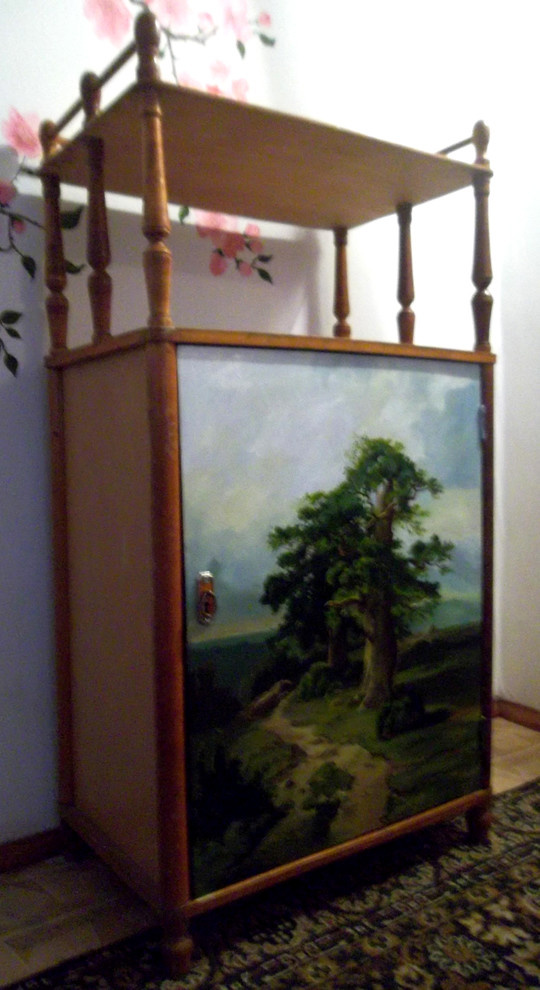 Обложка проекта: Этажерка с росписью