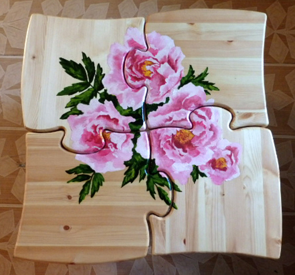 Табурет - паззл