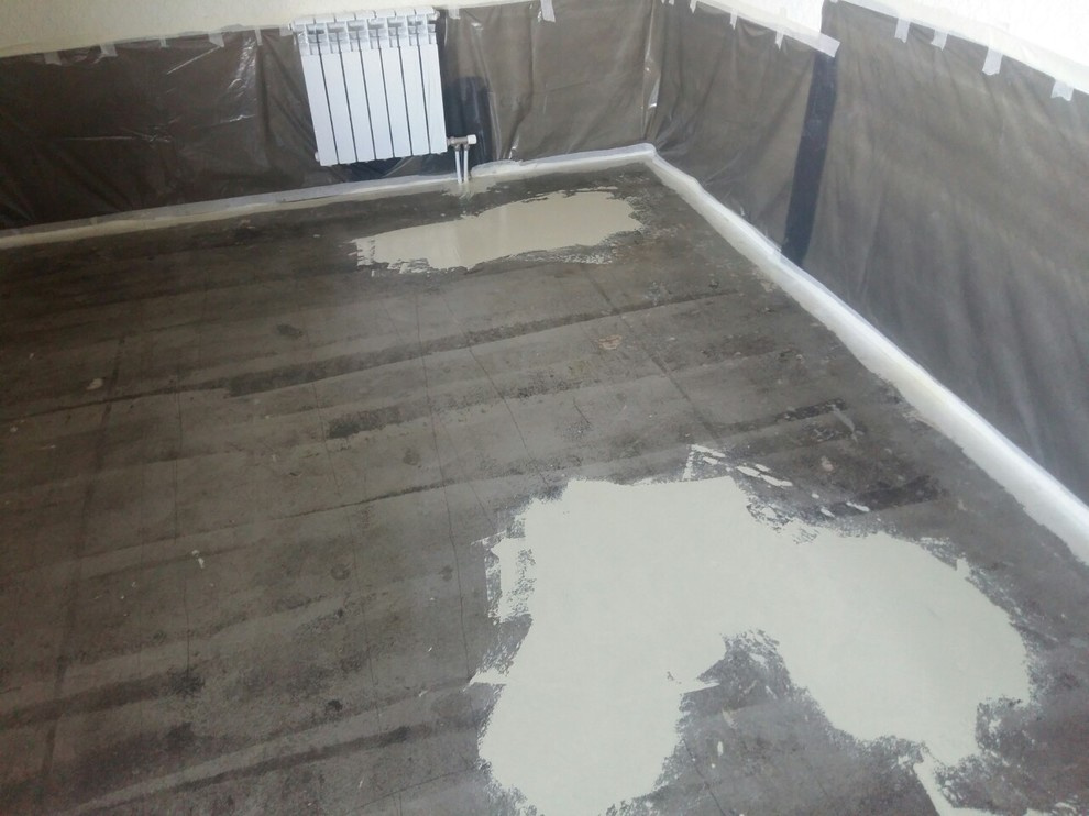 Полимерный пол в квартире.