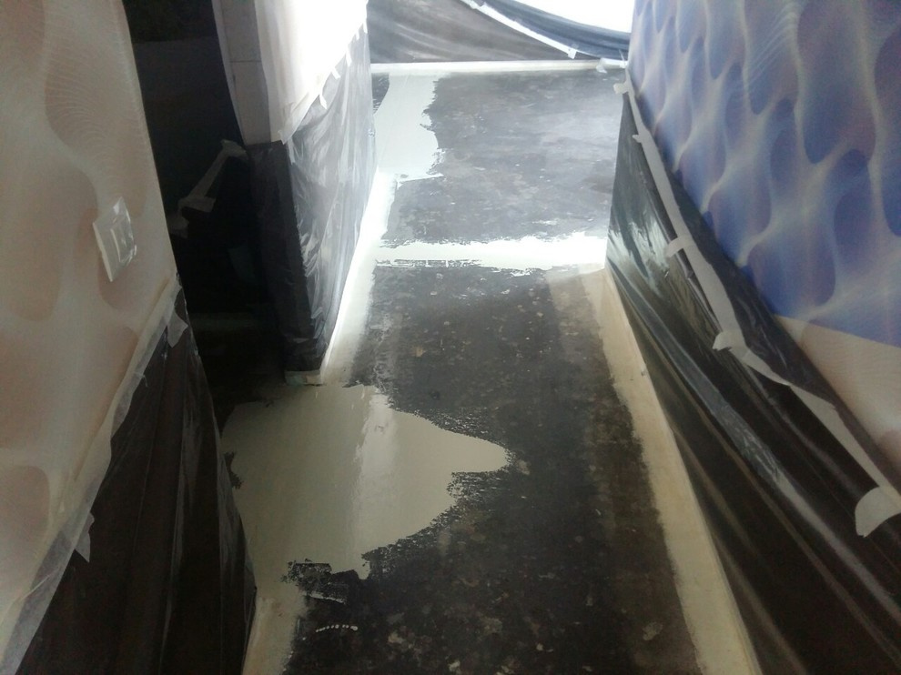 Полимерный пол в квартире.