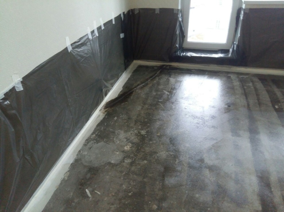 Полимерный пол в квартире.