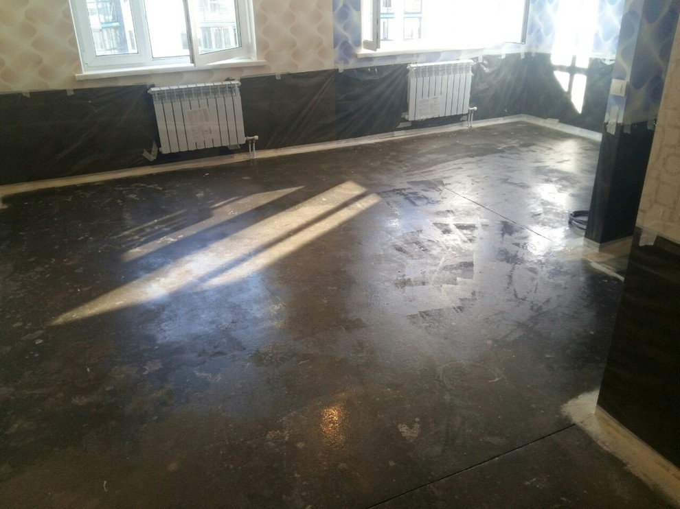 Полимерный пол в квартире.