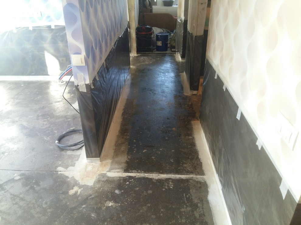 Полимерный пол в квартире.