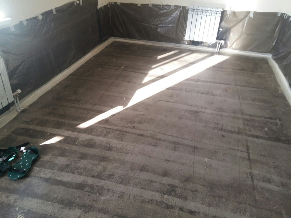 Полимерный пол в квартире.