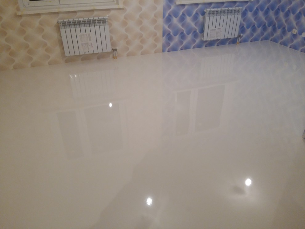 Полимерный пол в квартире.