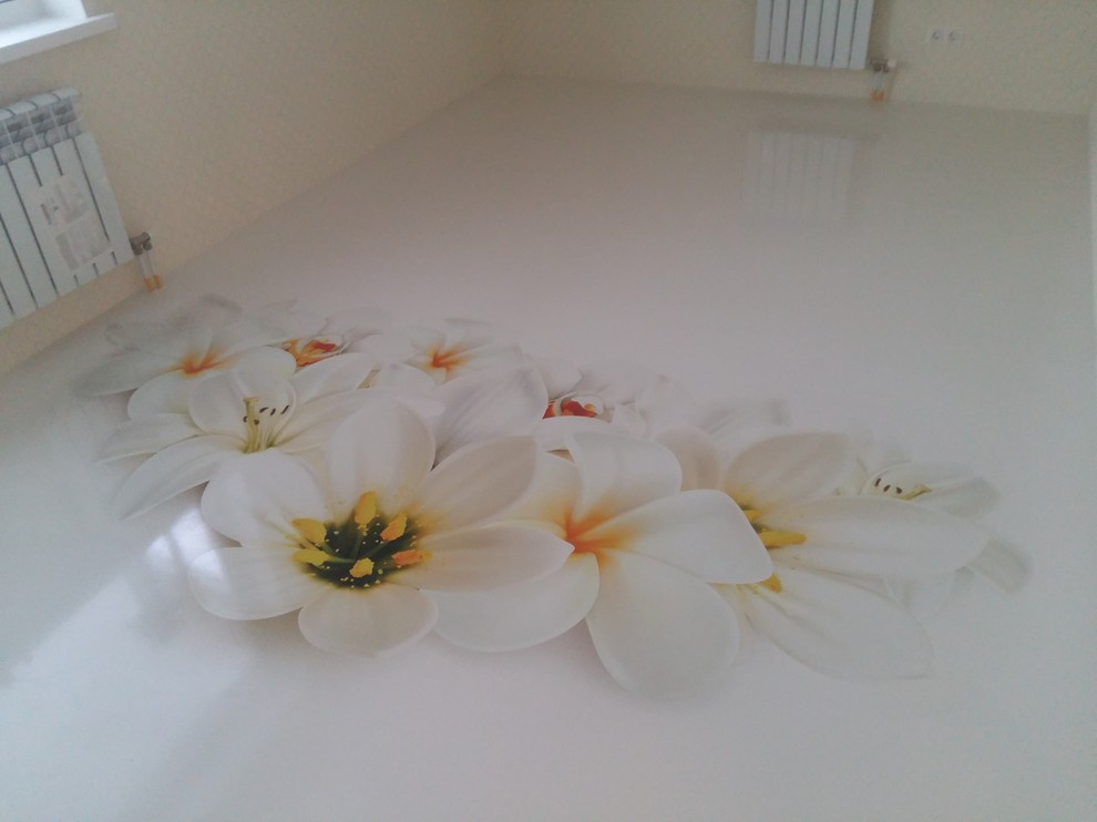 Полимерный пол в квартире.